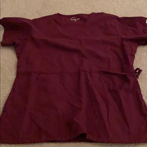 Butter soft scrub top